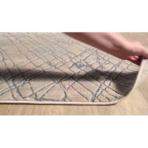 Greyleigh™ Bridgeton Abstract Area Rug in Gray/Cream & Reviews Wayfair